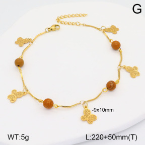 2A9001489vbnb-350  Stainless Steel Anklets