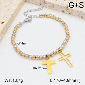 2B2003463bbov-350  Stainless Steel Bracelet