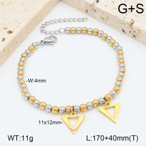 2B2003466bbov-350  Stainless Steel Bracelet