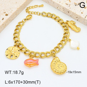 2B3003547bhia-669  Stainless Steel Bracelet