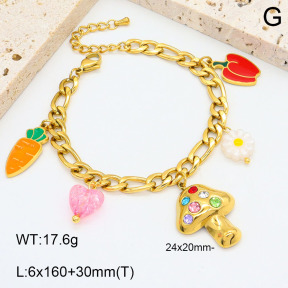 2B3003550bhia-669  Stainless Steel Bracelet
