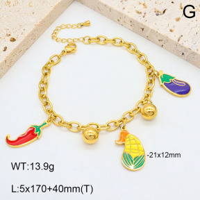 2B3003551bhia-669  Stainless Steel Bracelet