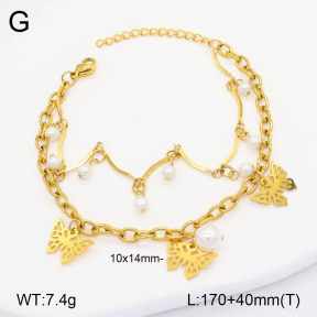 2B3003560bbov-350  Stainless Steel Bracelet