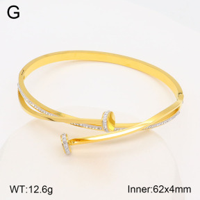 2BA402054vhha-377  Stainless Steel Bangle