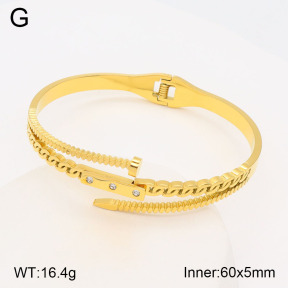 2BA402060vhha-377  Stainless Steel Bangle