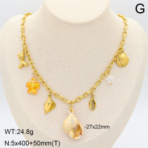 2N3002284bhjl-669  Stainless Steel Necklace