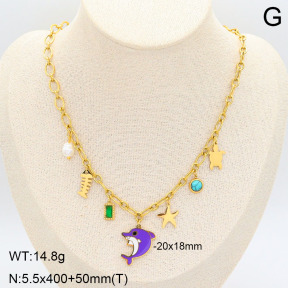 2N3002288bhia-669  Stainless Steel Necklace