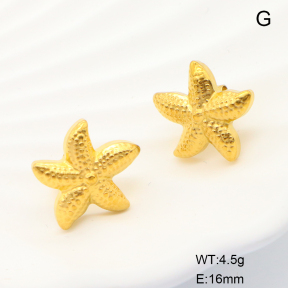 6E2006891ablb-G029  Stainless Steel Earrings