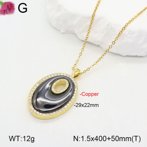 F2N401045vhkb-J31  Fashion Copper Necklace