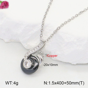 F2N401056bhia-J31  Fashion Copper Necklace