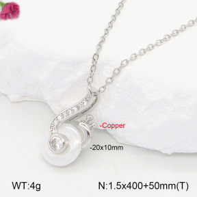 F2N401059bhia-J31  Fashion Copper Necklace