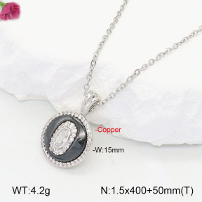 F2N401062bhia-J31  Fashion Copper Necklace