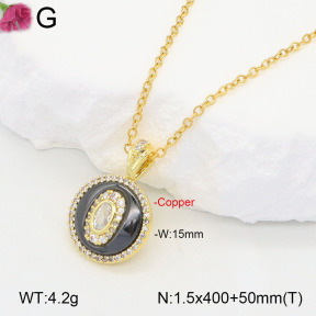 F2N401063bhia-J31  Fashion Copper Necklace