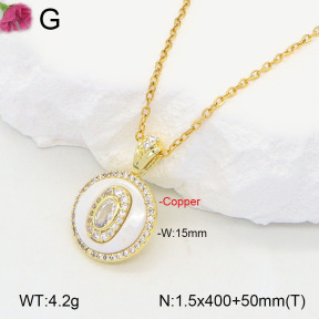 F2N401066bhia-J31  Fashion Copper Necklace