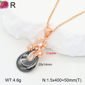 F2N401070vhha-J31  Fashion Copper Necklace