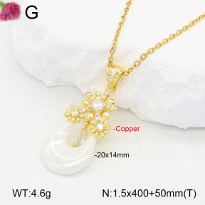F2N401072vhha-J31  Fashion Copper Necklace