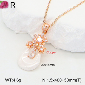 F2N401073vhha-J31  Fashion Copper Necklace