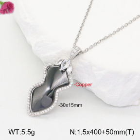 F2N401074vhha-J31  Fashion Copper Necklace