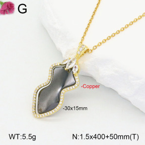 F2N401075vhha-J31  Fashion Copper Necklace