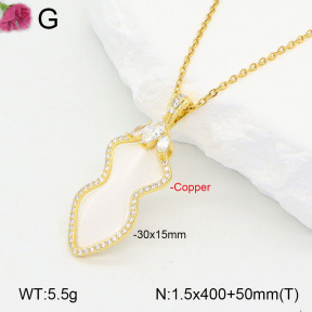 F2N401078vhha-J31  Fashion Copper Necklace