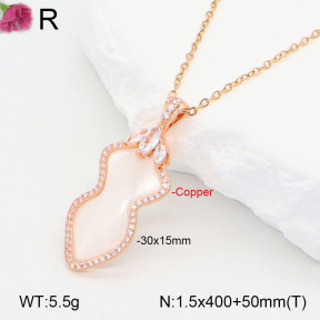 F2N401079vhha-J31  Fashion Copper Necklace