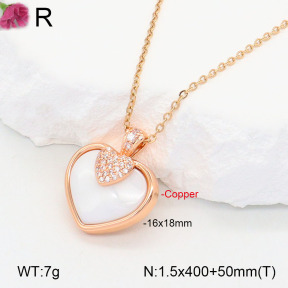 F2N401085ahjb-J31  Fashion Copper Necklace