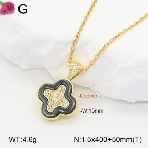 F2N401087bhia-J31  Fashion Copper Necklace