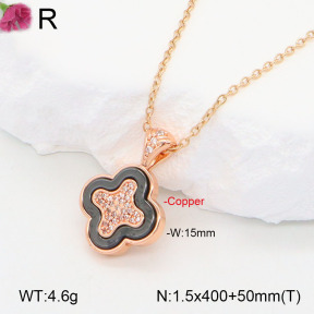 F2N401088bhia-J31  Fashion Copper Necklace