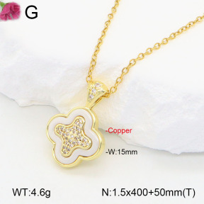 F2N401090bhia-J31  Fashion Copper Necklace