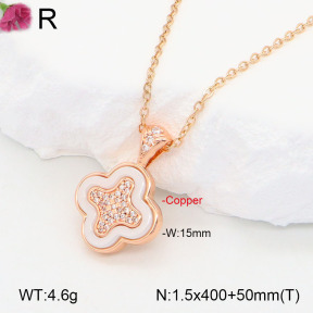 F2N401091bhia-J31  Fashion Copper Necklace