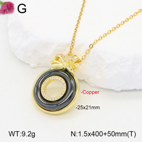 F2N401097bhia-J31  Fashion Copper Necklace