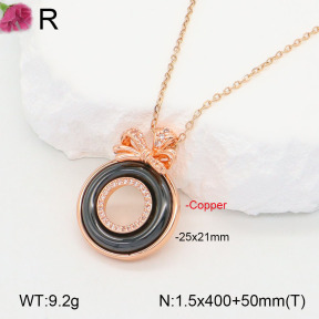 F2N401098bhia-J31  Fashion Copper Necklace