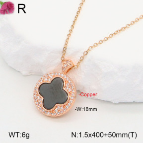 F2N401104bhia-J31  Fashion Copper Necklace