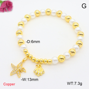 F6B301116vbnb-L002  Fashion Copper Bracelet