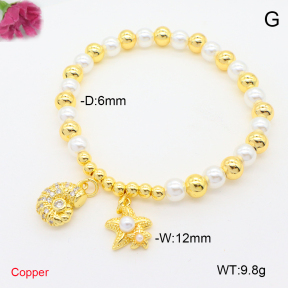F6B301121vbnb-L002  Fashion Copper Bracelet