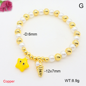 F6B301122bbov-L002  Fashion Copper Bracelet