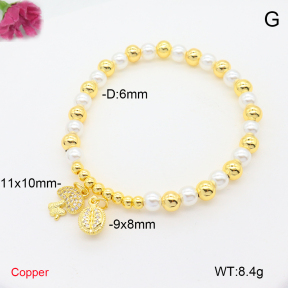 F6B301146vbnl-L002  Fashion Copper Bracelet