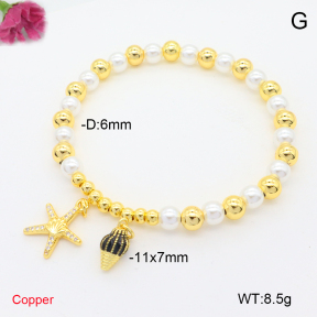 F6B406405vbll-L017  Fashion Copper Bracelet
