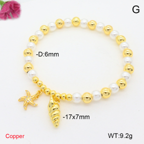 F6B406406ablb-L017  Fashion Copper Bracelet