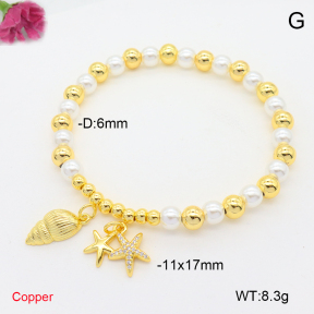 F6B406407ablb-L017  Fashion Copper Bracelet
