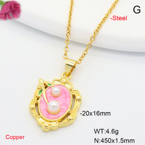F6N301234avja-L002  Fashion Copper Necklace
