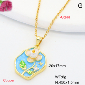 F6N301240aajl-L002  Fashion Copper Necklace