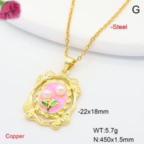F6N301241aajl-L002  Fashion Copper Necklace