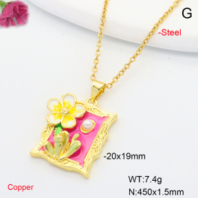 F6N301245aajl-L002  Fashion Copper Necklace