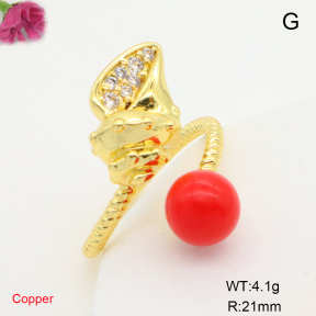 F6R401963baka-L002  Fashion Copper Ring