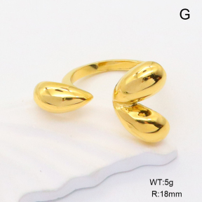 GER001271bhva-066  Handmade Polished  Stainless Steel Ring