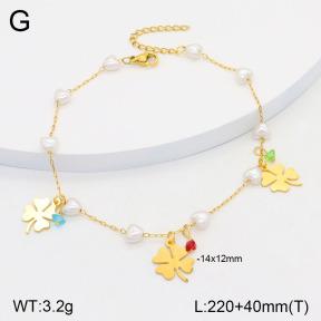 2A9001504vbmb-610  Stainless Steel Anklets