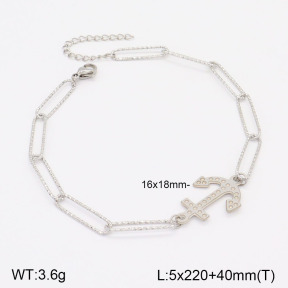 2A9001514aakl-610  Stainless Steel Anklets
