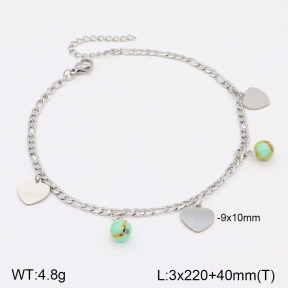 2A9001520ablb-610  Stainless Steel Anklets