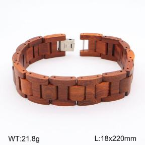 2B3003576ajia-264  Sandalwood   Stainless Steel Bracelet